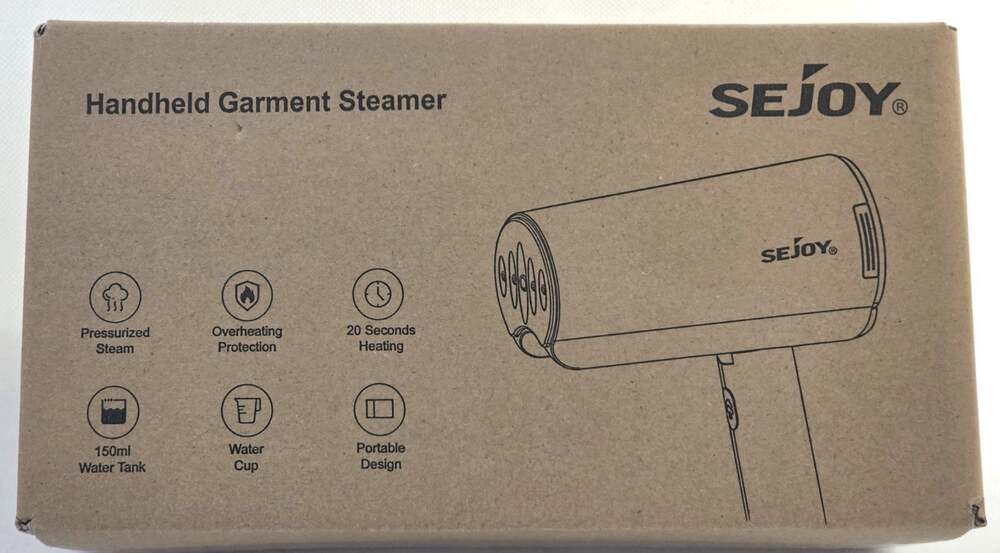 Handheld Garment Steamer-Sejoy-Fast Heating-Portable-New